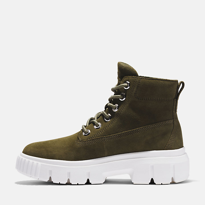 Timberland GREYFIELD LEATHER BOOT FOR WOMEN IN GREEN